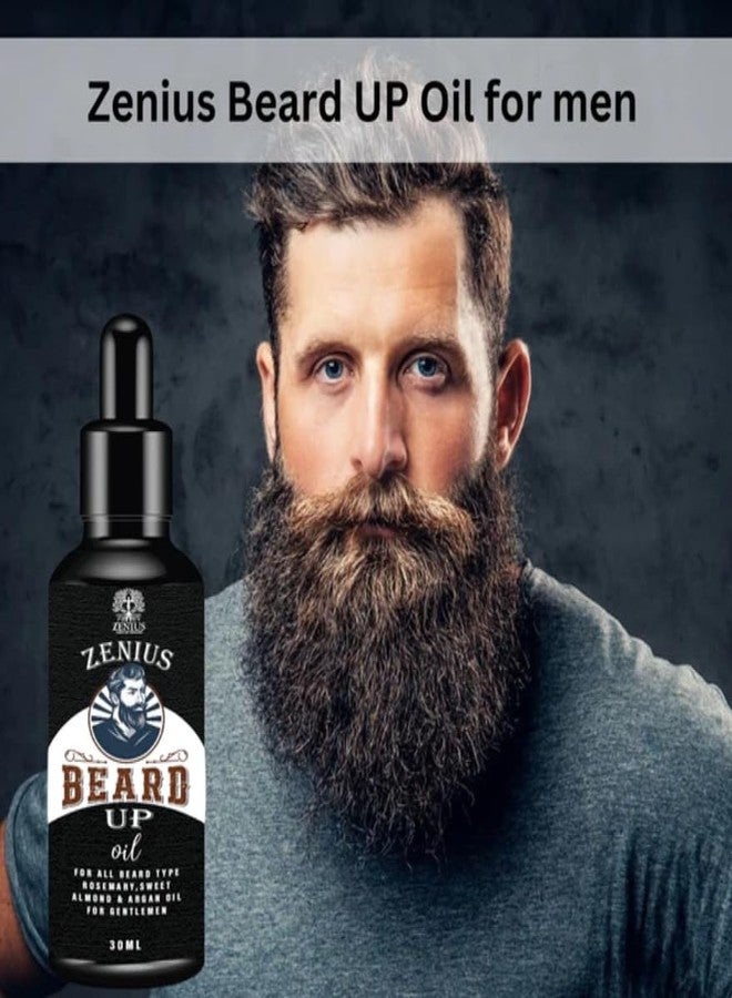 Zenius Beard Hair Growth Oil - 30ML for Faster Beard Growth and Thicker Looking Beard | Natural Actives Only | Best Beard Growth Oil for Men | Nourishes & Strengthens Uneven Patchy Beard - 30ML - Image 5